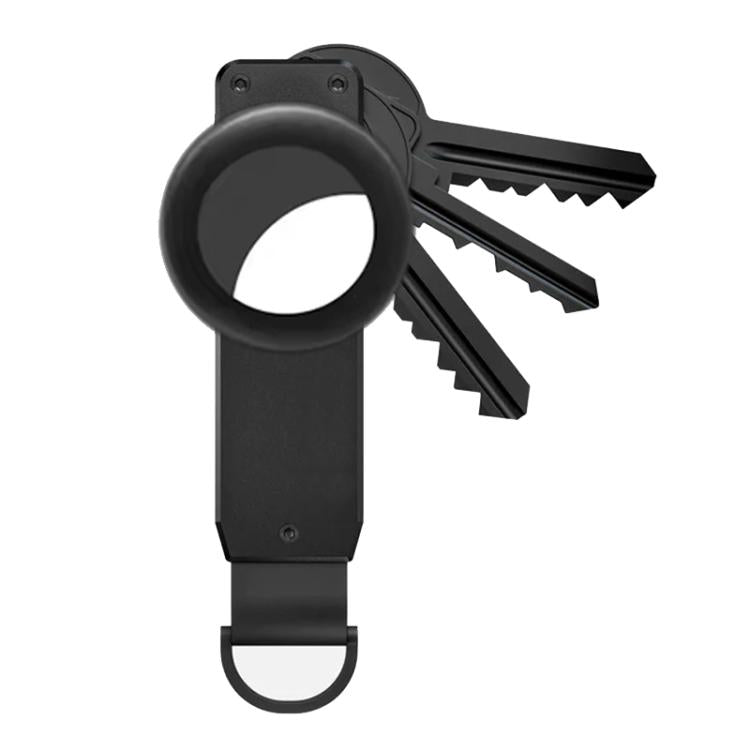 For AirTag 2nd Gen / AirTag 1st Gen Aluminum Key Holder Key Ring Organizer for 2-6 Keys Includes 2 Screwdrivers, Black, Gray, Carbon Fiber, Black Forged Carbon Fiber, Red Forged Carbon Fiber, Blue Forged Carbon Fiber