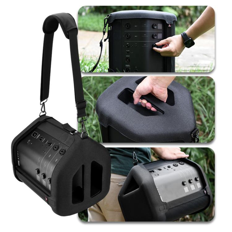 For Bose S1 Pro+ Speaker Protective EVA Carrying Case with Shoulder Strap, EVA Carrying Case