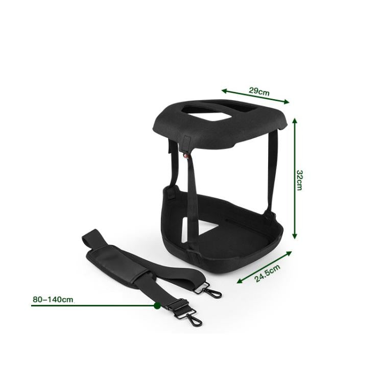 For Bose S1 Pro+ Speaker Protective EVA Carrying Case with Shoulder Strap, EVA Carrying Case