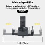 Adjustable Angle Wall Mount Speaker Stand Surround Sound Monitor Speaker Bracket, LKT-383, LKT-383S