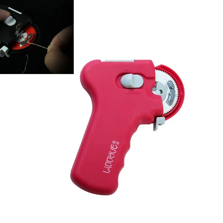 LINHU Automatic Hooking Device Multifunctional Hooking Device Electric Knotting Device, Short Handle, Long Handle