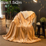 Winter Sofa Blanket Double Thick Cashmere Coral Fleece Ofice Nap Blanket, 1.5x2m, 2x2.3m