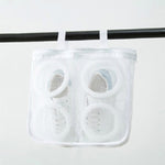 Nylon Laundry Bag Shoe Wash Trainer Sports Sneaker Tennis Boots Laundry Mesh Washing Bag, Mesh Washing Bag