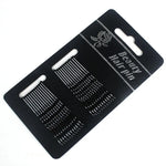 3 PCS Female Black Gold Barrettes Hair Clips Headbands Hair Accessories