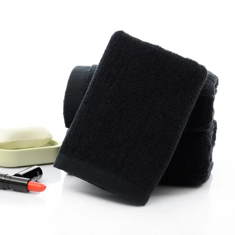 Cotton Thick Face Towel Large Bath Towel Beauty Nail Makeup Tablecloth, Thick Towel 35x75 cm