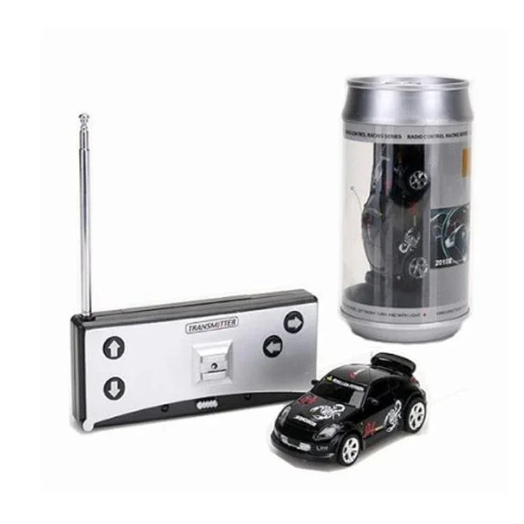Coke Can Mini RC Car Radio Remote Control Micro Racing Car, Green+White, Black, Green, Red, Blue, Yellow, Gold, Black+Orange