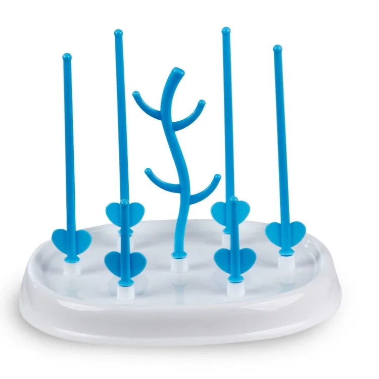 Baby Bottle Drying Rack Simple Tree Shape Cleaning Dryer Detachable Useful Infant Milk Cup Nipple Pacifier Holder, Infant Milk Cup Holder
