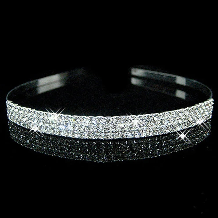 Princess Tiaras Wedding Crown Rhinestone Pearl Headband Kid Girls Bridal Crown Party Accessiories Hair Jewelry