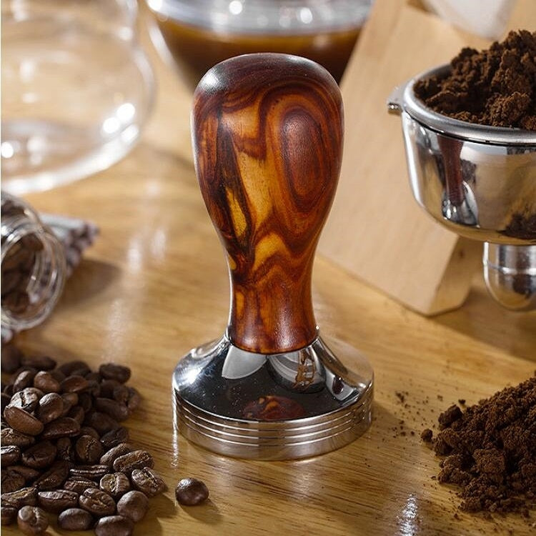 Stainless Steel Solid Wood Handle Integrated Coffee Powder, 57.5mm Red Sandalwood Handle, 58mm Red Sandalwood Handle, 57.5mm Oak Handle, 58mm Oak Handle, 57.5mm Rosewood Handle, 58mm Rosewood Handle, 57.5mm Stainless Steel Detachable Handle            ...