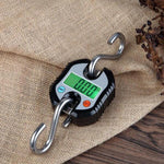 150kg Mini Portable Heavy Duty Electronic Digital Stainless Steel Hook Scale, Random Color Delivery, 150kg x 100g