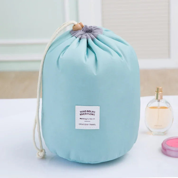 Large-capacity Cosmetic Bag Travel Suit Wash Bag Outdoor Waterproof Storage Bag Cylinder Wash Bag