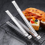 Stainless Steel Food Clip Bread Barbecue Clip Steak Buffet Clip, Size:9 inches, 9 inches, 12 inches