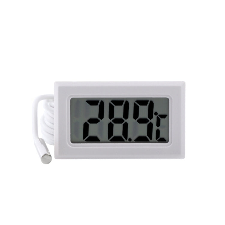 Mini LCD Indoor Digital Thermometer (Celsius Display), (Celsius Display) (White)