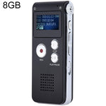 SK012 8GB Smart Noise Reduction HD Voice Recording Pen, Black 8GB