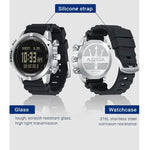 NORTH EDGE AQUA 100m Waterproof Scuba Diver Smart Watch, Support Luminous Display & Compass Mode, AQUA