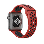 For Apple Watch Ultra 49mm&Watch Ultra 2 49mm / Series 10 46mm / 9&8&7 45mm / SE 3&SE 2&6&SE&5&4 44mm / 3&2&1 42mm Fashionable Classical Silicone Sport Watch Band(Grey Yellow), WA1231A, WA1231B, WA1231BG, WA1231BH, WA1231BL, WA1231BM, WA1231BR, WA1231B...