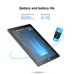 Windows 10 System, Intel Gemini Lake N4120 Quad Core up to 2.6GHz, with Keyboard & Stylus Pen, Support Dual Band WiFi & Bluetooth & TF Card & HDMI, US Plug, W10 with Keyboard&Stylus Pen