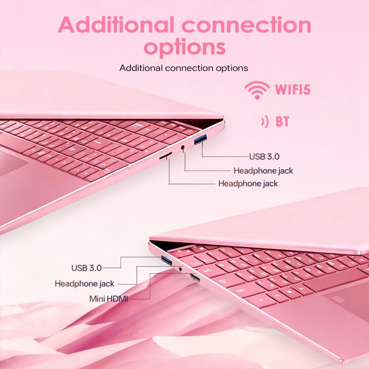 GXMO T152J 15.6 inch Laptop, 16GB+512GB, Windows 11 Pro Intel Celeron N5100 Quad Core, Support Fingerprint Unlock, AU Plug, 16GB+512GB, AU Plug