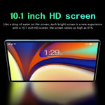 BDF P70 10.1 inch 4G LTE Tablet PC, 6GB+128GB, Android 10 MTK6750 Octa Core, Support Dual SIM, US Plug, 8GB+256GB, US Plug