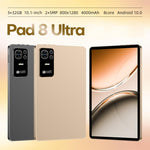 Pad 8 Ultra 10.1 inch 3G Phone Call Tablet PC, 3GB+32GB, Android 10 MTK6755 Quad Core, US Plug, US Plug