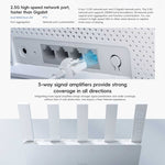 Xiaomi Router BE5000 WiFi 7 MLO 2.4GHz 5.0GHz Dual Band 2.5G Port 512MB RAM Repeater, US Plug, BE5000