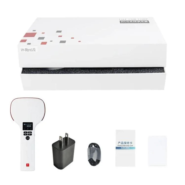 E710 Chip Long Range RFID UHF Portable Handheld Bluetooth Reader, Style: Enhanced + 2D Head, Enhanced + 2D Head, EU Plug, Enhanced + 2D Head, US Plug, Enhanced + 2D Head, UK Plug