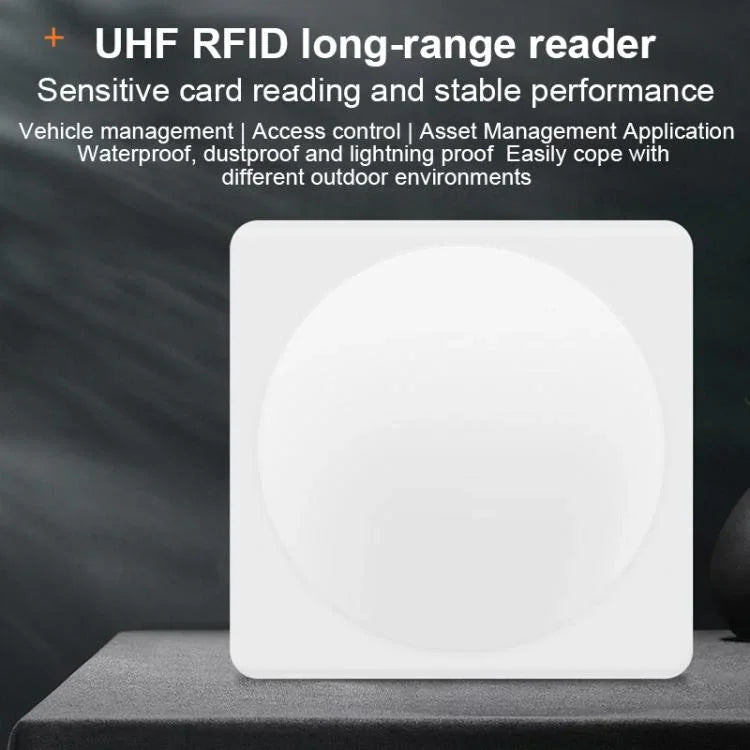 UHF RFID Long Range 9dBi Integrated Reader with E710 Chip, Style: Add 4G Network, Add 4G Network