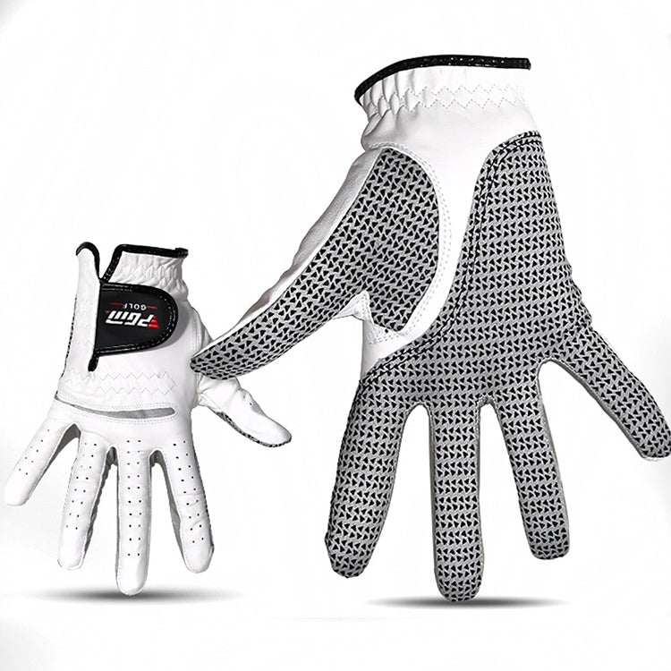 PGM Golf Sheepskin Anti-Slip Single Gloves for Men(Size: 27-Right Hand), Left Hand, Right Hand