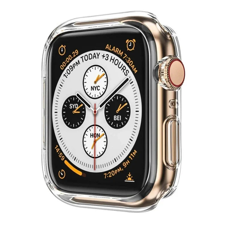 ENKAY Hat-Prince 2 in 1 TPU Semi-clad Case + 3D Full Screen PET Curved Heat Bending Film for Apple Watch Series 6 / 5 / 4 / SE 3 / SE 2 / SE 1 40mm, F Apple Watch Series 6 / 5 / 4 / SE 3 / SE 2 / SE 1 40mm