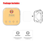 ENKAY Hat-Prince 2 in 1 TPU Semi-clad Case + 3D Full Screen PET Curved Heat Bending Film for Apple Watch Series 6 / 5 / 4 / SE 3 / SE 2 / SE 1 44mm, F Apple Watch Series 6 / 5 / 4 / SE 3 / SE 2 / SE 1 44mm