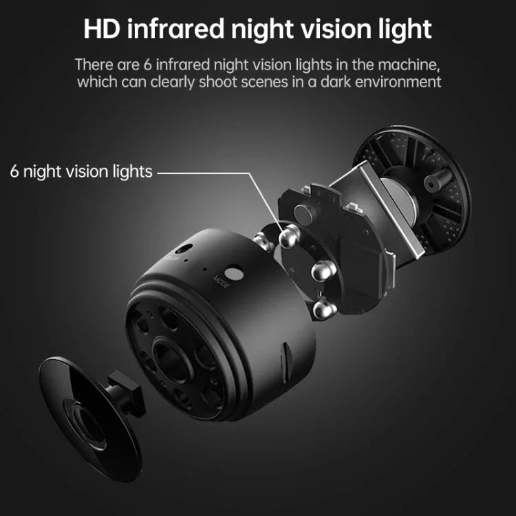 A9 1080P WiFi Wireless Network Camera Wide - angle Recorder - Trustpick