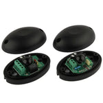 ABO - 20L Single Beam Detector Active Half Egg Beam Infrared Detector Photoelectric Sensor, Detect Distance: 20m - Trustpick