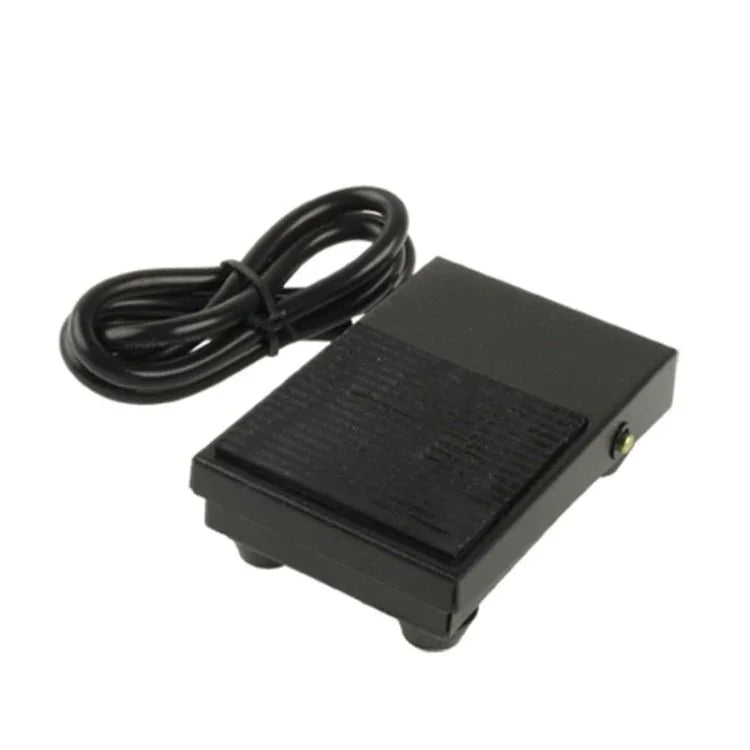AC 250V 10A Metal Case Nonslip Foot Treadle Switch (TFS - 1) - Trustpick