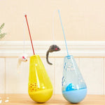Cat Toy Ball Cat Stick Self - stimulation Boredom Relief Food Leakage Tumbler - Trustpick