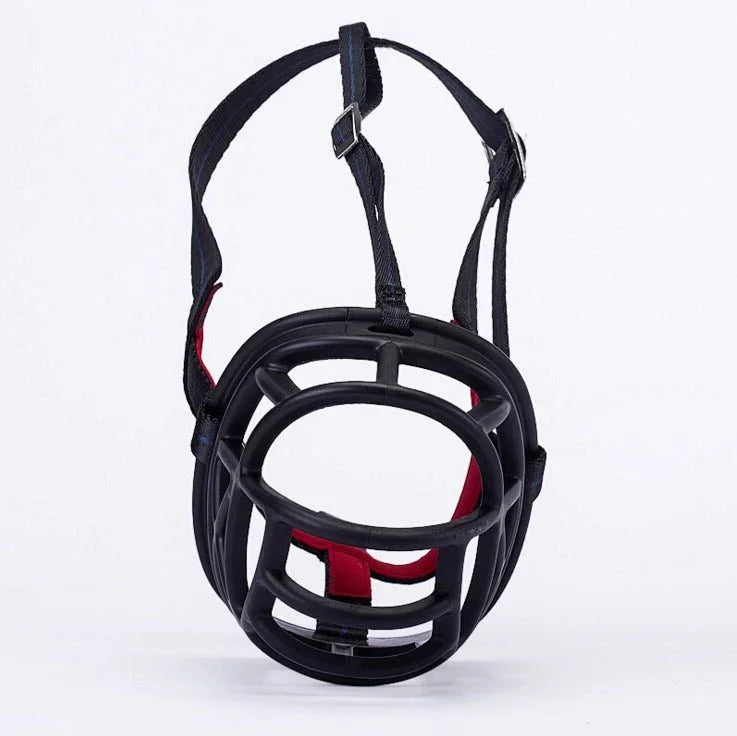 Dog Muzzle Prevent Biting Chewing and Barking Allows Drinking and Panting, Size: 8.2*7.6*10.4cm - Trustpick