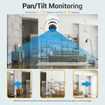 ESCAM PT208 1080P HD Light Bulb WiFi Camera, Support Motion Detection, Two - way Audio, Night Vision, TF Card - Trustpick