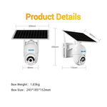 ESCAM QF450 HD 1080P 4G AU Version Solar Powered IP Camera with 64G Memory, Support Two - way Audio & PIR Motion Detection & Night Vision & TF Card - Trustpick