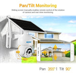 ESCAM QF450 HD 1080P 4G EU Version Solar Powered IP Camera with 32G Memory, Support Two - way Audio & PIR Motion Detection & Night Vision & TF Card - Trustpick
