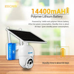 ESCAM QF450 HD 1080P 4G EU Version Solar Powered IP Camera with 32G Memory, Support Two - way Audio & PIR Motion Detection & Night Vision & TF Card - Trustpick