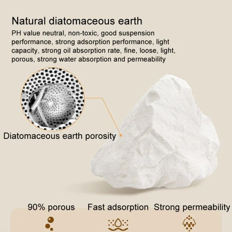 HAZAI Diatomaceous Earth Drying Spoon Pet Grain Bin Moisture Resistant Drying Scoop - Trustpick
