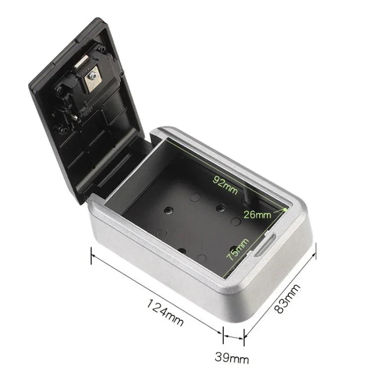 KB - Q - FSG Large Capacity Wall - Mounted Key Box Password Key Storage Box - Trustpick