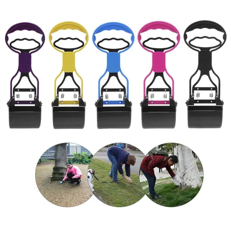 Long Handle Jaw Poop Scoop Clean Pick Up Animal Waste Dog Puppy Cat Waste Picker - Trustpick