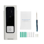 M200B WiFi Intelligent Square Button Video Doorbell, Support Infrared Motion Detection & Adaptive Rate & Two - way Intercom & Remote / PIR Wakeup - Trustpick