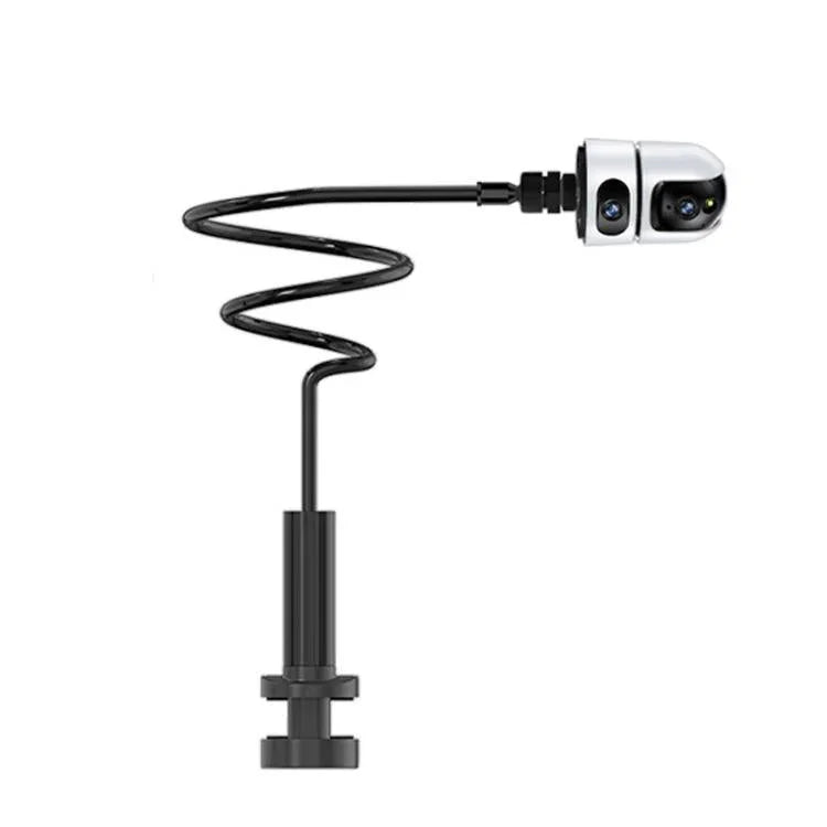 No - Drill Security Camera Mount With Clip Flexible Bendable Bracket Base For Baby Monitor/Webcam - Trustpick
