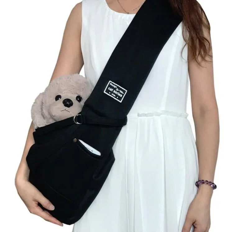 Pet Outing Carrier Bag Cotton Messenger Shoulder Bag - Trustpick
