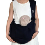 Pet Outing Carrier Bag Cotton Messenger Shoulder Bag - Trustpick