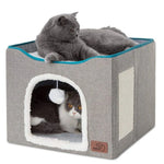 Pet Stool Pet Kennel Indoor Foldable Storage Stool Cat Dog Kennel - Trustpick