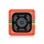 SQ11 Mini DV HD 480P 6 LEDs Sport Recorder Camera with Holder, Support Monitor Detection & IR Night Vision & TF Card - Trustpick