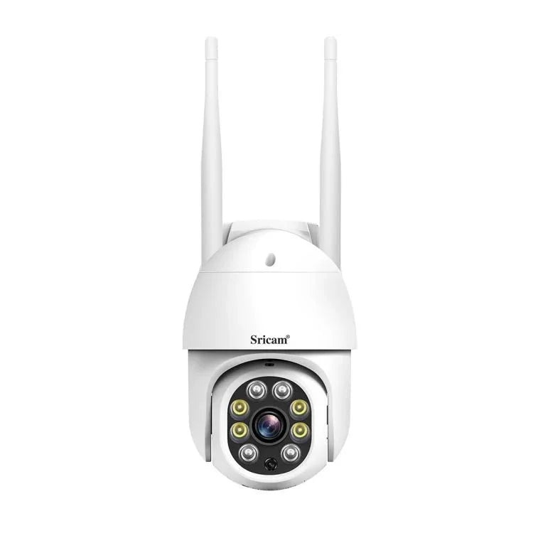 Sricam SP028 1080P HD Outdoor PTZ Camera, Support Two Way Audio / Motion Detection / Humanoid Detection / Color Night Vision / TF Card, US Plug - Trustpick