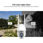 Sricam SP028 1080P HD Outdoor PTZ Camera, Support Two Way Audio / Motion Detection / Humanoid Detection / Color Night Vision / TF Card, US Plug - Trustpick